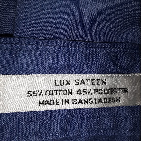 Van Heusen Blue Dress Shirt 16 32/33 - Picture 6 of 6